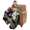 Custom Edge To Edge Printed Tahoe Micro Fleece Blanket (50"x60")